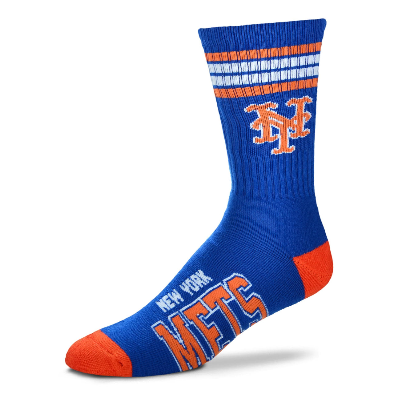 New York Mets Men's 4 Stripe Deuce Socks - Dynasty Sports & Framing 