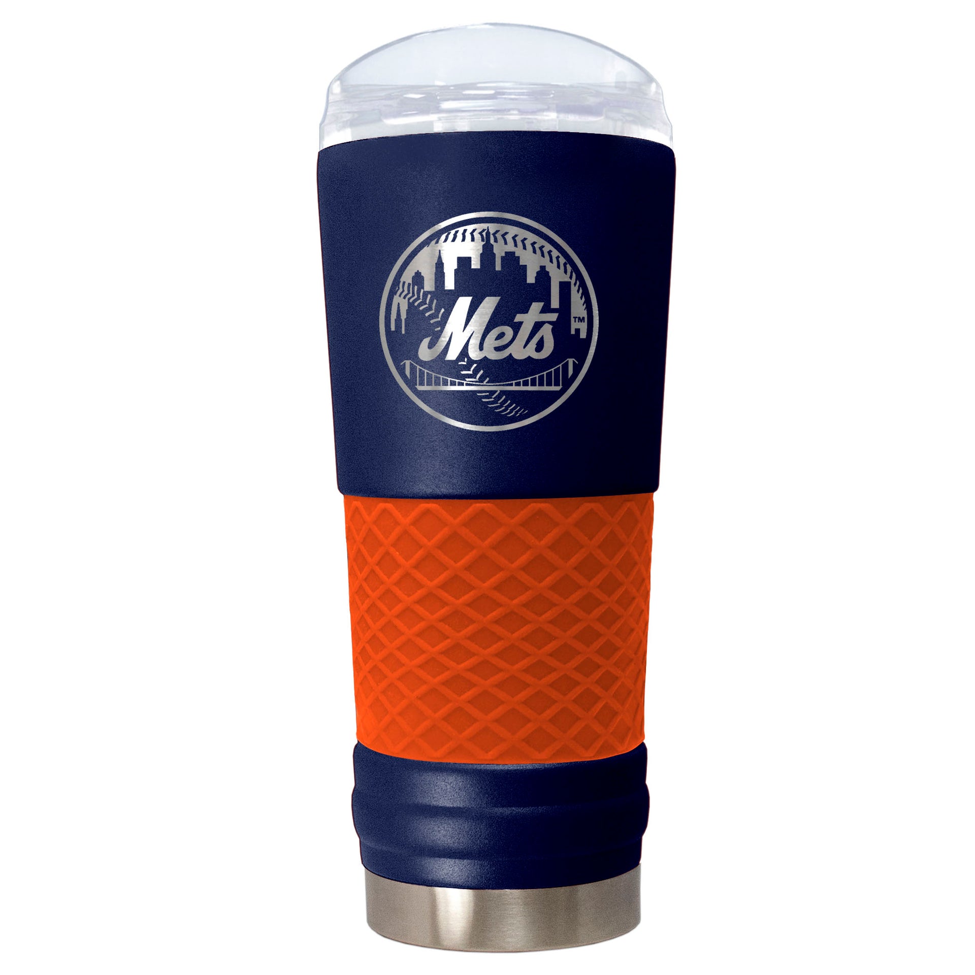 New York Mets "The Draft" 24 oz. Stainless Steel Travel Tumbler - Dynasty Sports & Framing 