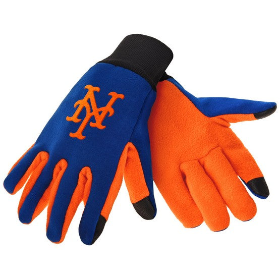 New York Mets MLB Baseball Texting Gloves - Dynasty Sports & Framing 
