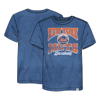 New York Mets Snow-Washed Heritage Cooperstown Collection T-Shirt - Dynasty Sports & Framing 