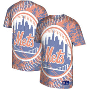 New York Mets Mitchell & Ness Orange Jumbotron T-Shirt - Dynasty Sports & Framing 