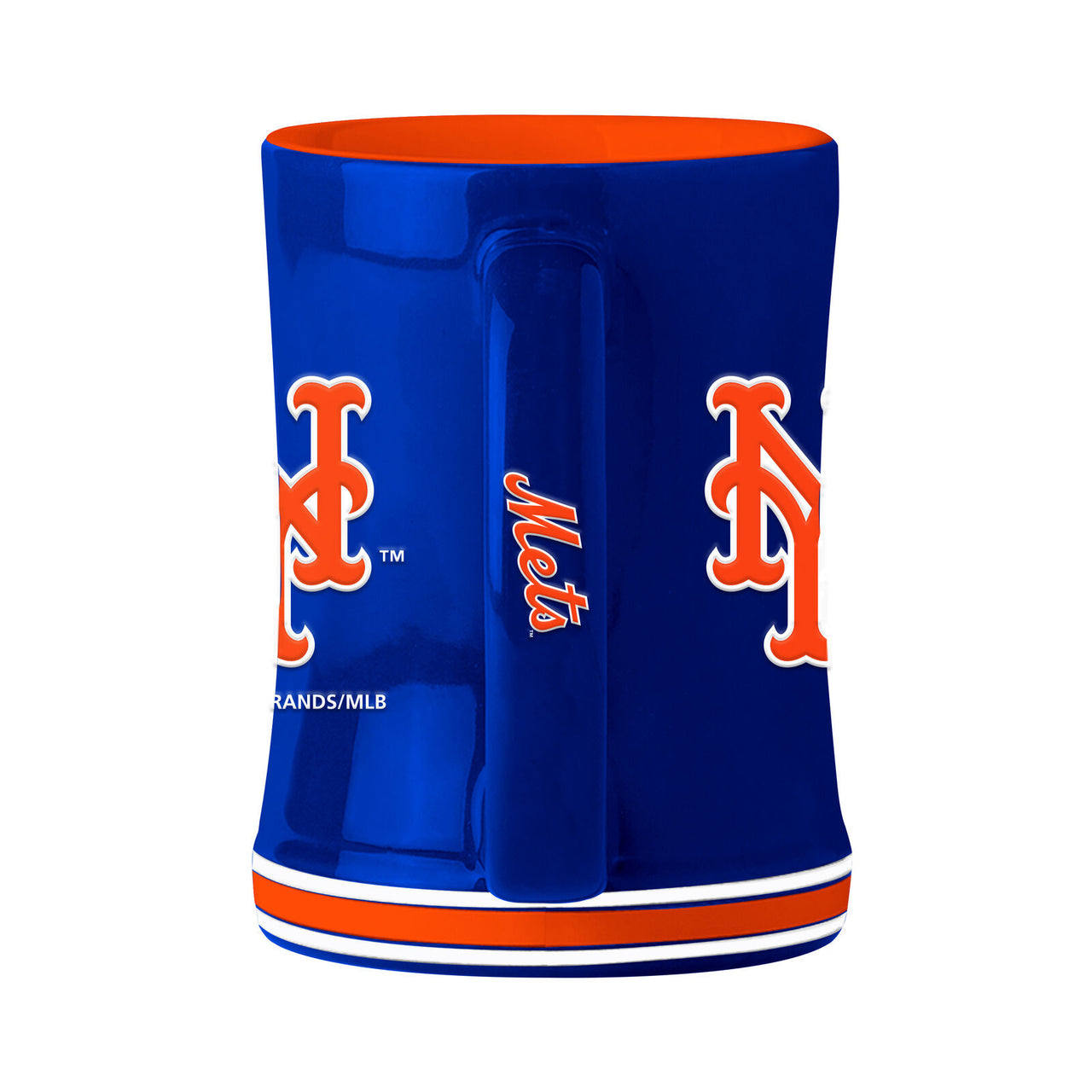 New York Mets Logo Relief Coffee Mug - Dynasty Sports & Framing 