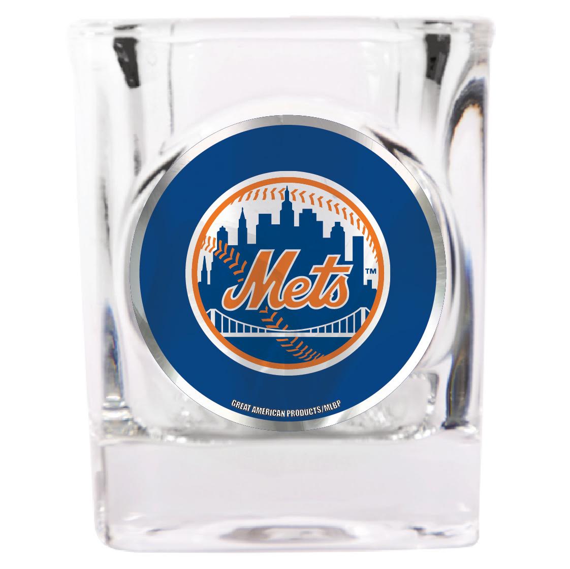 New York Mets Square Shot Glass - Dynasty Sports & Framing 