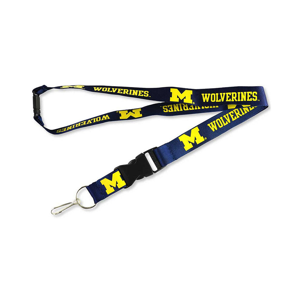 Michigan Wolverines Lanyard Keychain - Dynasty Sports & Framing 