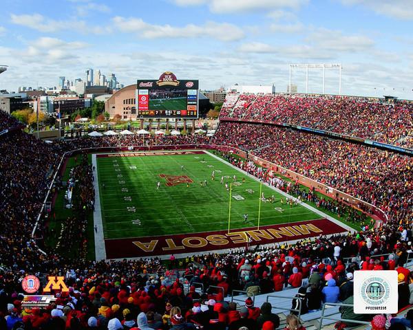 Minnesota Golden Gophers TCF Bank Stadium 8" x 10" College Football Photo - Dynasty Sports & Framing