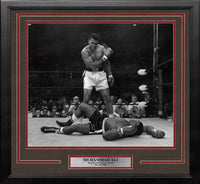 Muhammad Ali Knocks Out Sonny Liston Framed Boxing Photo - Dynasty Sports & Framing 