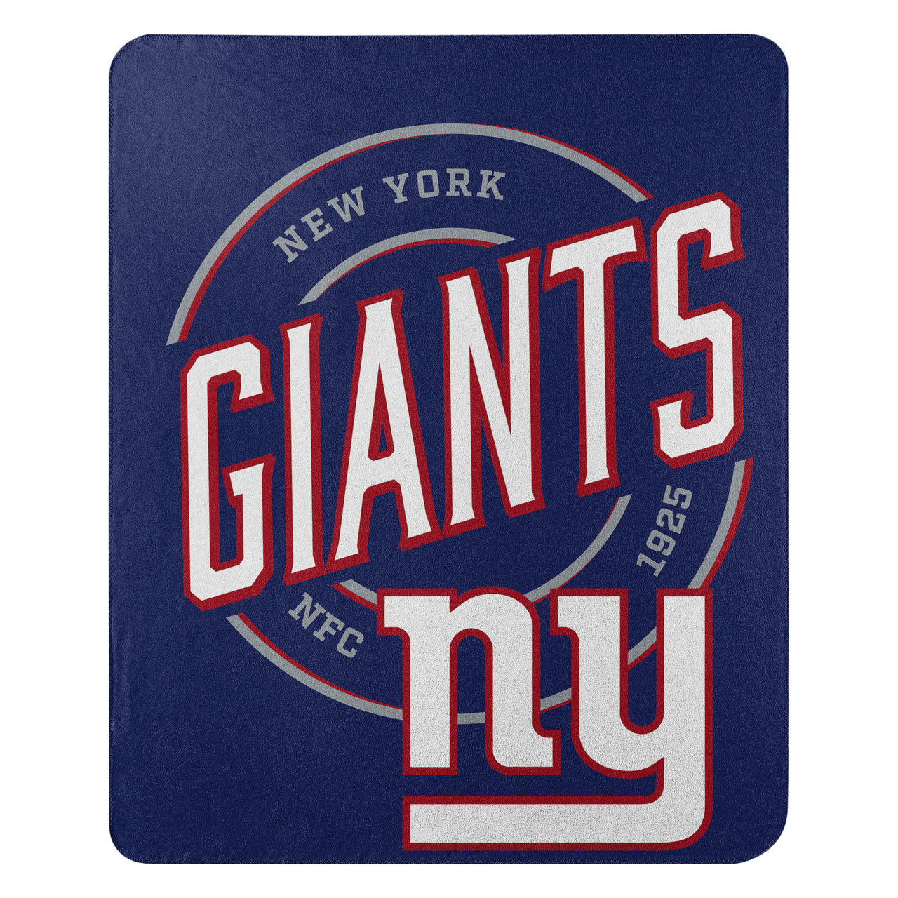 New York Giants 50" x 60" Campaign Fleece Blanket - Dynasty Sports & Framing 