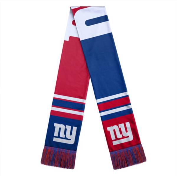 New York Giants Color Block Big Logo Scarf - Dynasty Sports & Framing 