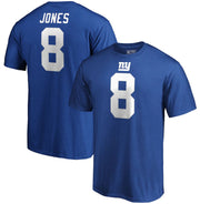 Daniel Jones New York Giants NFL Football Name & Number T-Shirt – Royal Blue - Dynasty Sports & Framing 