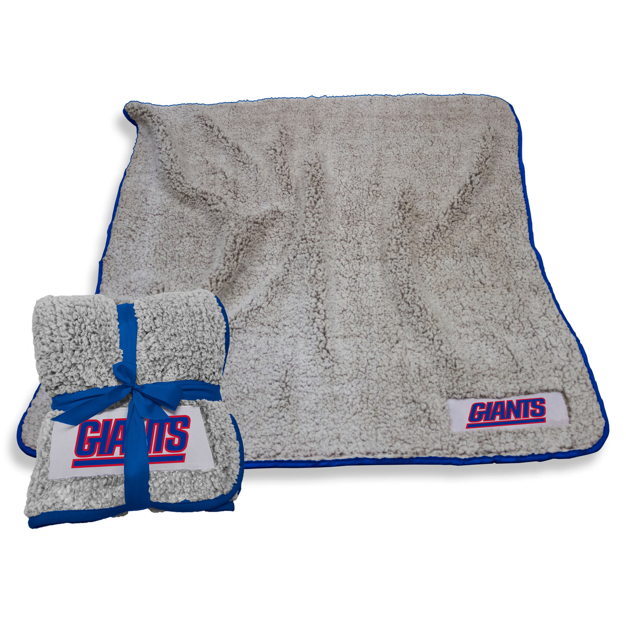 New York Giants 50" x 60" Frosty Fleece Throw Blanket - Dynasty Sports & Framing 