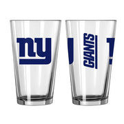 New York Giants Game Day Pint Glass - Dynasty Sports & Framing 