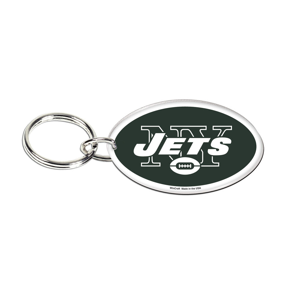 New York Jets Acrylic Logo Keychain - Dynasty Sports & Framing 