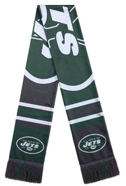 New York Jets Color Block Big Logo Scarf - Dynasty Sports & Framing 