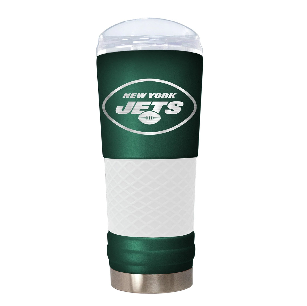 New York Jets "The Draft" 24 oz. Stainless Steel Travel Tumbler - Dynasty Sports & Framing 