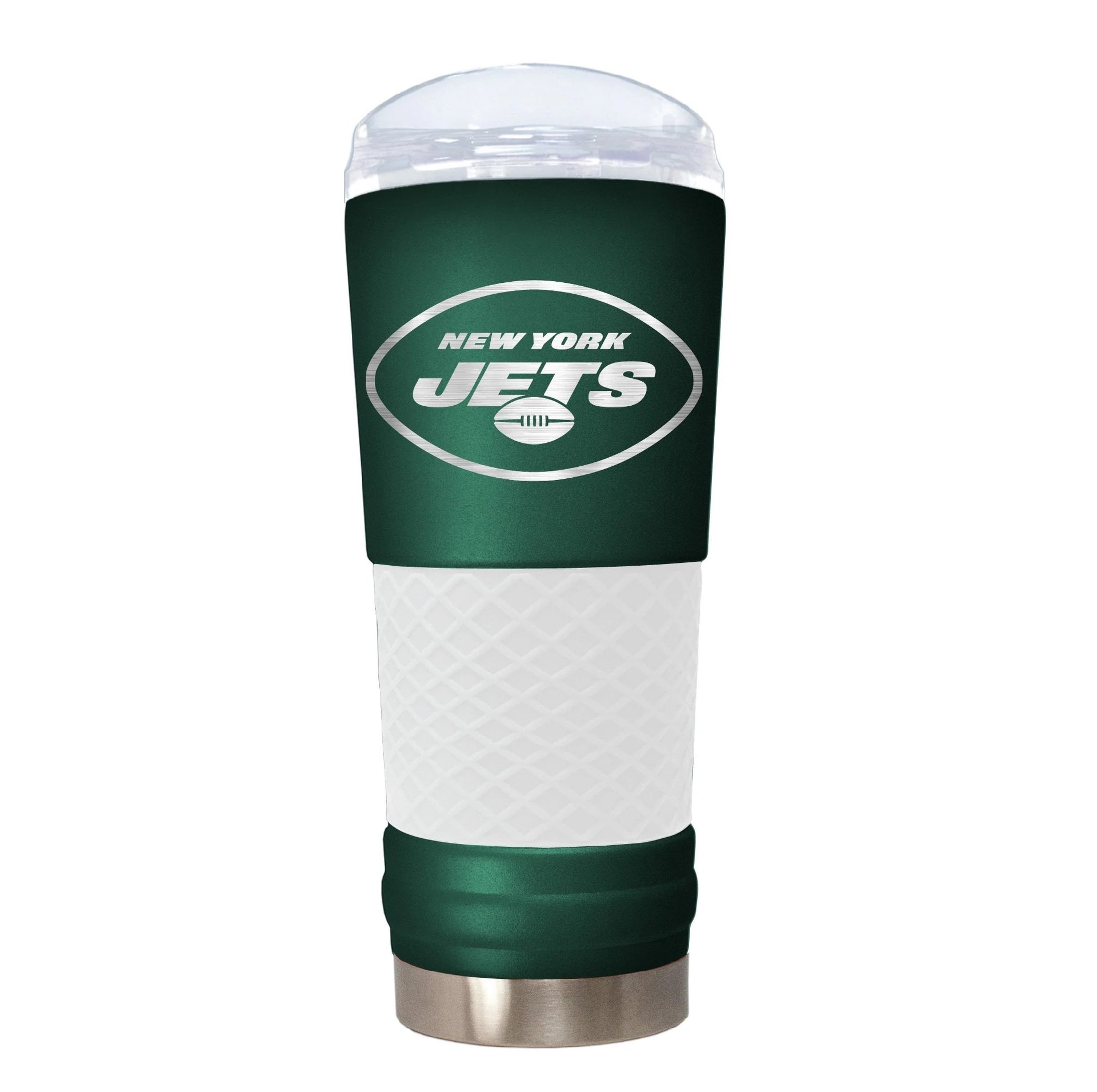 New York Jets "The Draft" 24 oz. Stainless Steel Travel Tumbler - Dynasty Sports & Framing 