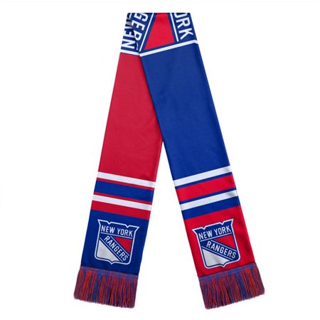 New York Rangers Color Block Big Logo Scarf - Dynasty Sports & Framing 