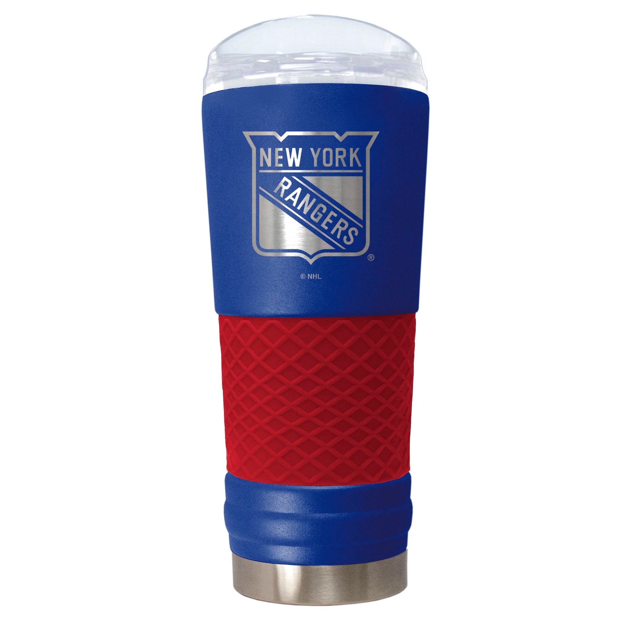 New York Rangers "The Draft" 24 oz. Stainless Steel Travel Tumbler - Dynasty Sports & Framing 