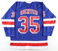 Mike Richter New York Rangers Autographed Hockey Jersey Inscribed 94 Cup - Dynasty Sports & Framing 