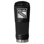 New York Rangers 18 oz. Jr. Stealth Stainless Steel Travel Tumbler - Dynasty Sports & Framing 