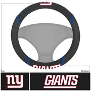 New York Giants NFL Football Deluxe Steering Wheel Cover - Dynasty Sports & Framing 