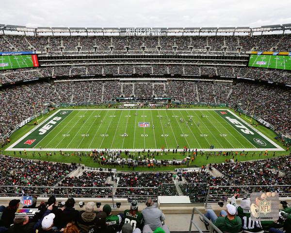 New York Jets MetLife Stadium 8" x 10" Football Photo - Dynasty Sports & Framing 