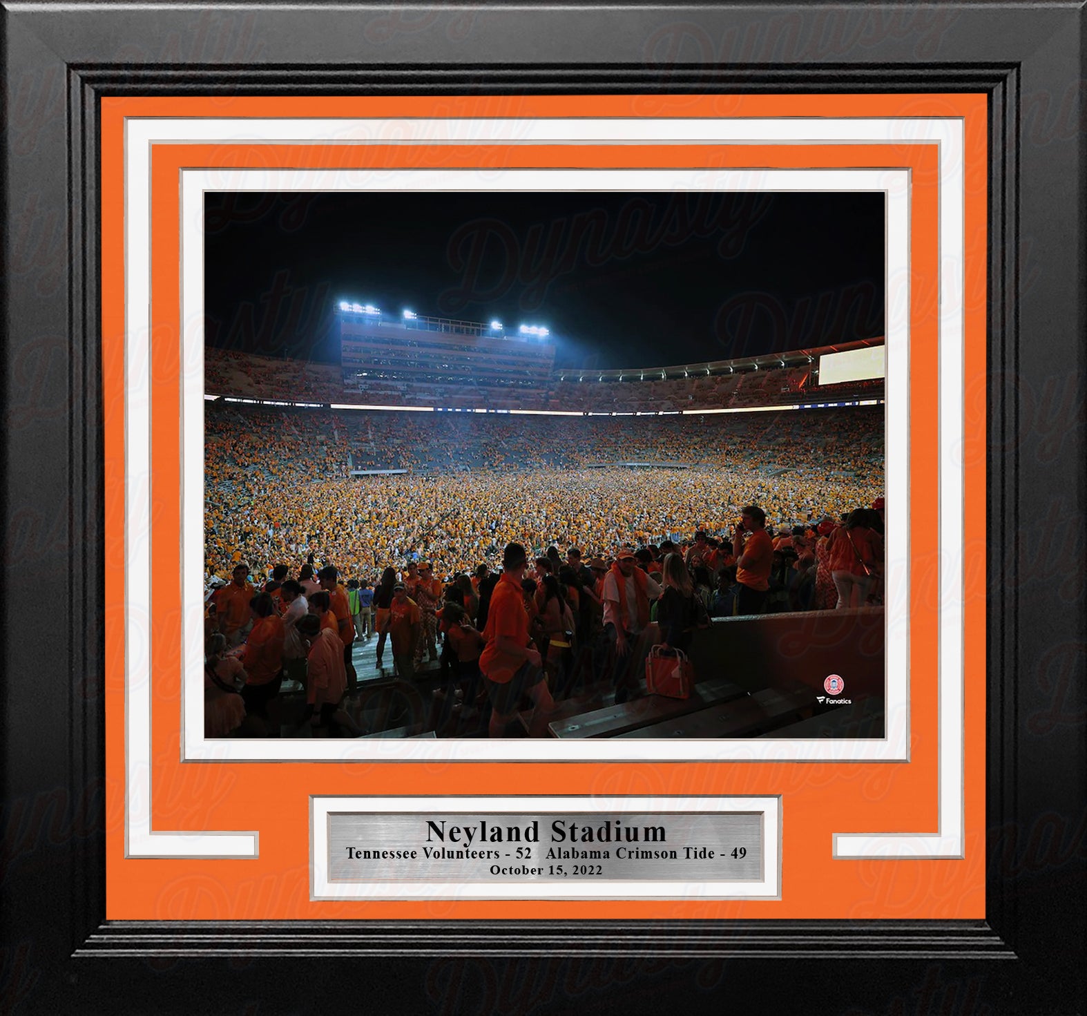 Tennessee Volunteers Neyland Stadium Victory Over Alabama 8" x 10" Framed College Football Photo - Dynasty Sports & Framing 