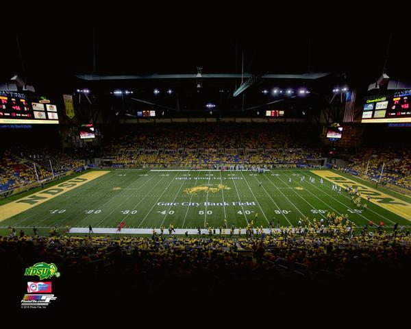 North Dakota State Bison Fargodome NCAA College Football Stadium 8" x 10" Photo - Dynasty Sports & Framing