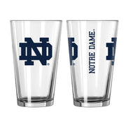 Notre Dame Fighting Irish Game Day Pint Glass - Dynasty Sports & Framing 