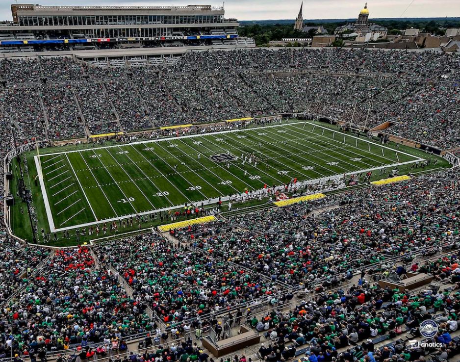 Notre Dame Stadium 8" x 10" College Football Photo - Dynasty Sports & Framing 