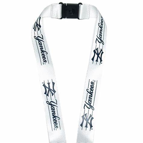 New York Yankees Navy Blue Breakaway Lanyard - Dynasty Sports & Framing 