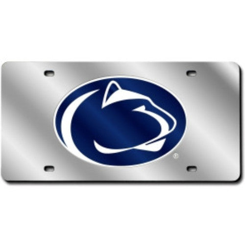 Penn State Nittany Lions NCAA Laser Cut License Plate - Dynasty Sports & Framing 