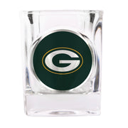 Green Bay Packers Square Shot Glass - Dynasty Sports & Framing 