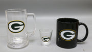 Green Bay Packers 3-Piece Glassware Gift Set - Dynasty Sports & Framing 