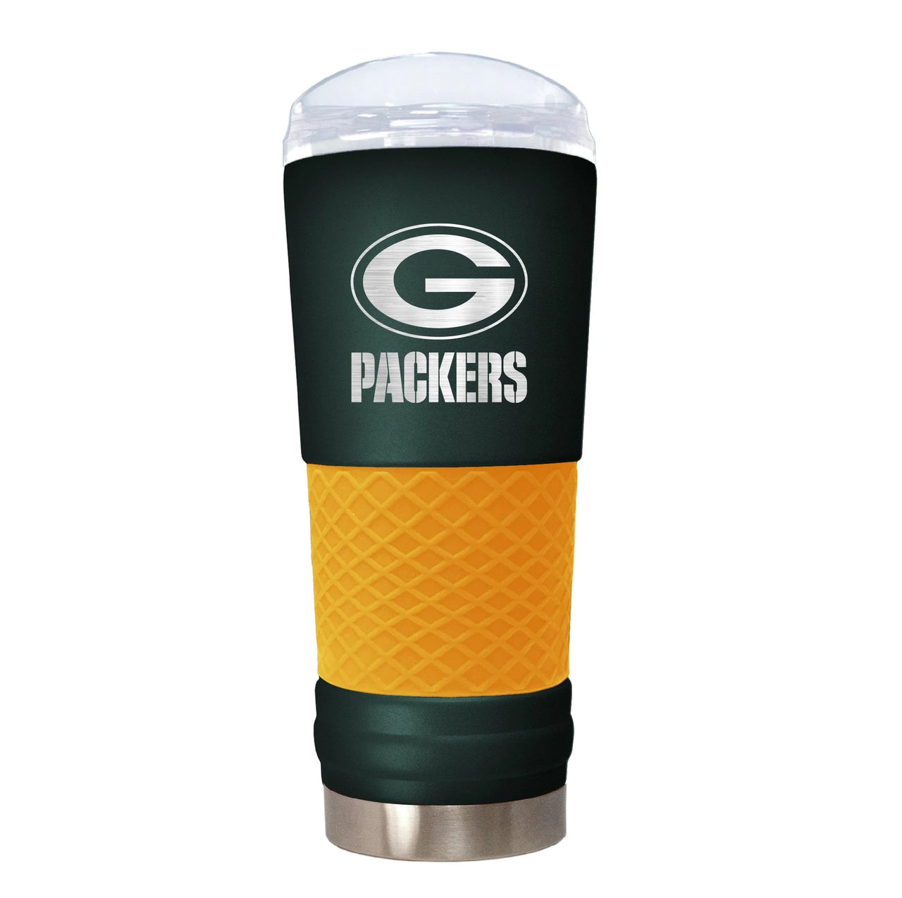 Green Bay Packers "The Draft" 24 oz. Stainless Steel Travel Tumbler - Dynasty Sports & Framing 