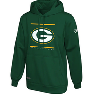 Green Bay Packers Authentic Split Season Hoodie - Dynasty Sports & Framing 