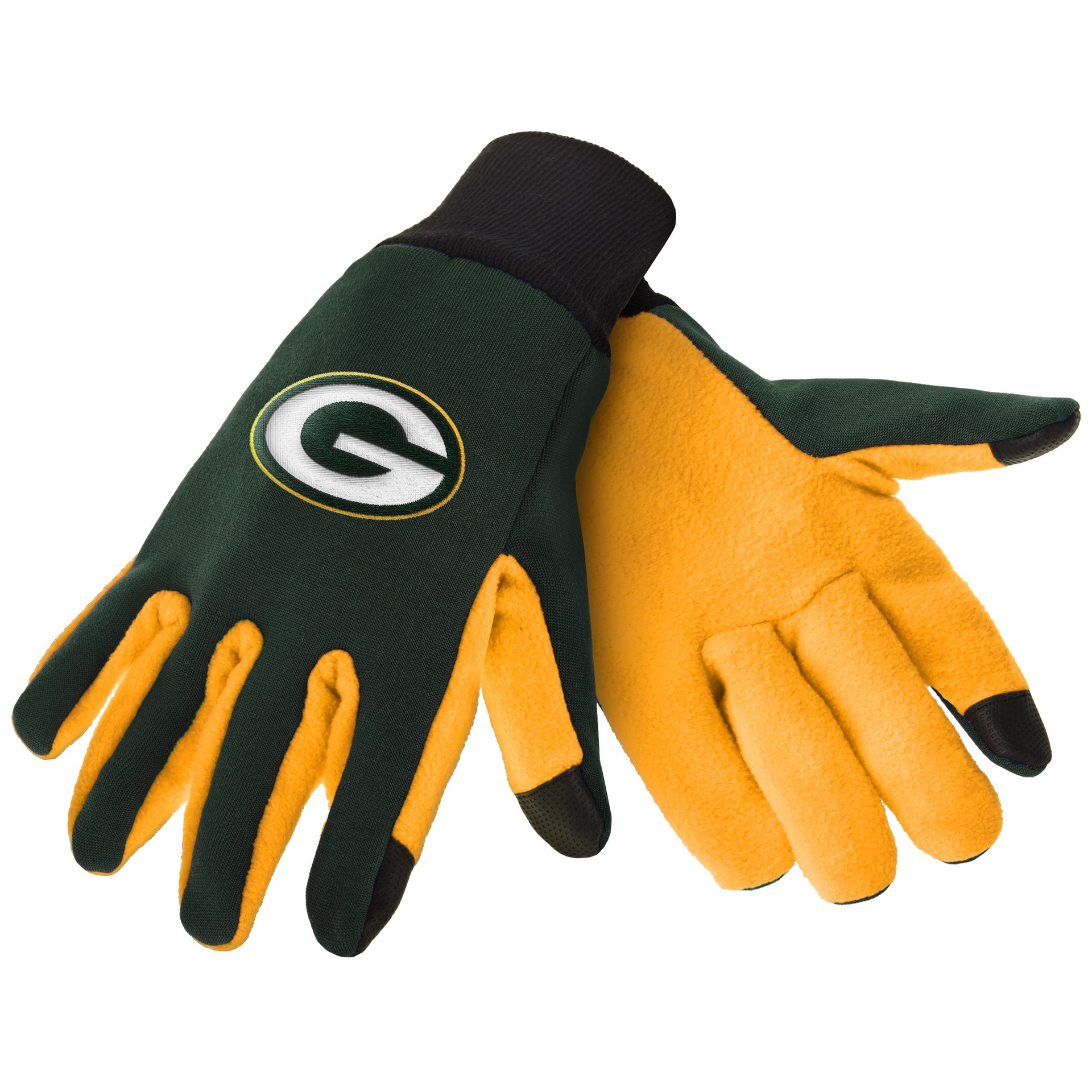 Green Bay Packers NFL Football Texting Gloves - Dynasty Sports & Framing 