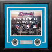 Carolina Panthers Custom NFL Football 8x10 Picture Frame Kit (Multiple Colors) - Dynasty Sports & Framing 