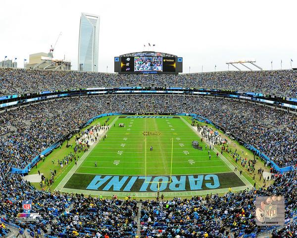 Carolina Panthers Bank of America Stadium NFL Football 8" x 10" Photo - Dynasty Sports & Framing 
