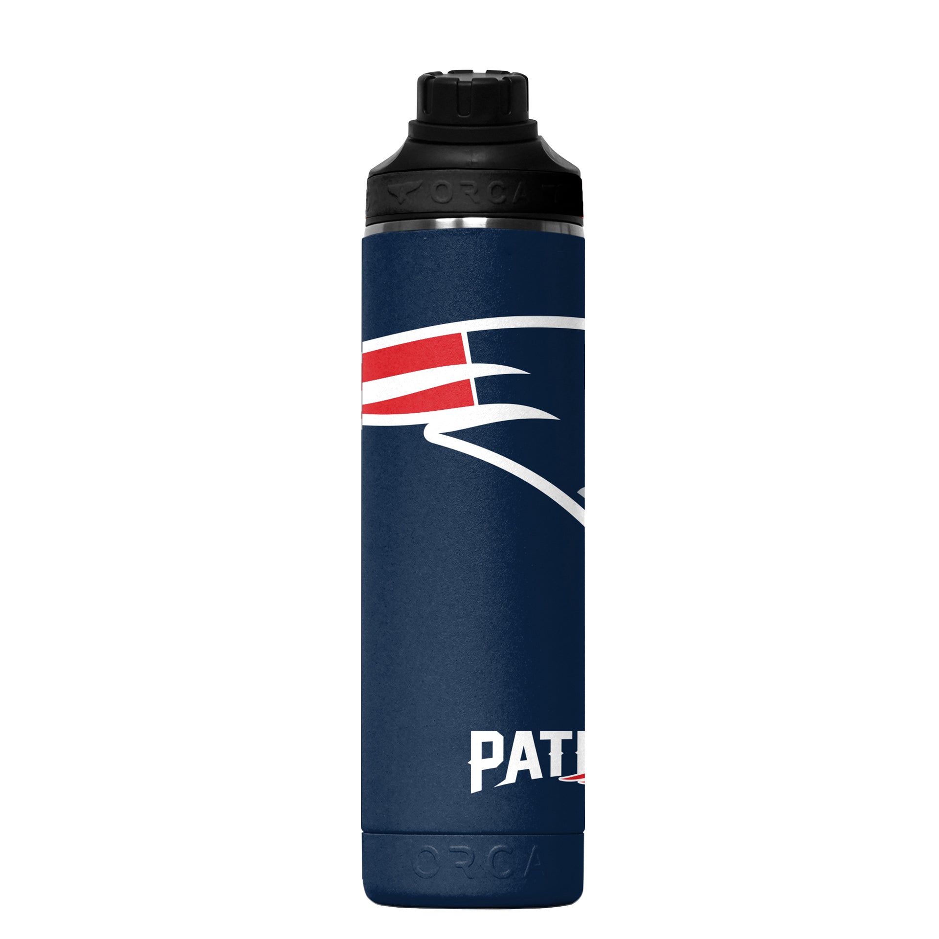 New England Patriots 22oz. Large Logo Hydra Water Bottle - Dynasty Sports & Framing 