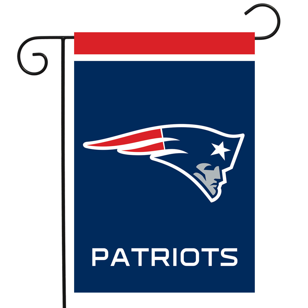 New England Patriots 12.5" x 18" Garden Flag - Dynasty Sports & Framing 
