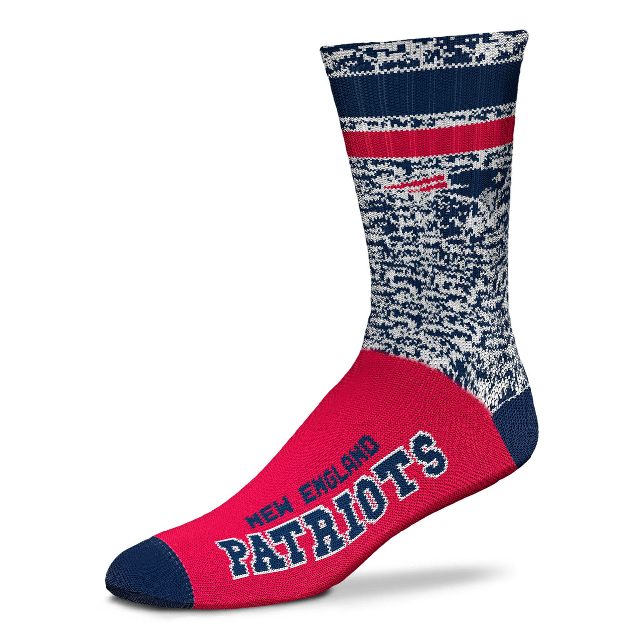 New England Patriots Retro Deuce Socks - Dynasty Sports & Framing 