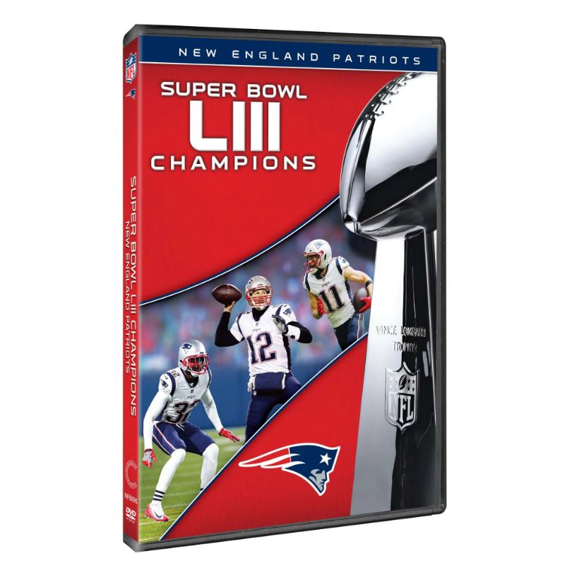 New England Patriots Super Bowl LIII Champions DVD - Dynasty Sports & Framing 