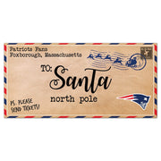 New England Patriots 6'' x 12'' Letter to Santa Sign - Dynasty Sports & Framing 