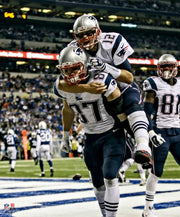 Tom Brady & Rob Gronkowski New England Patriots 8" x 10" Football Photo - Dynasty Sports & Framing 