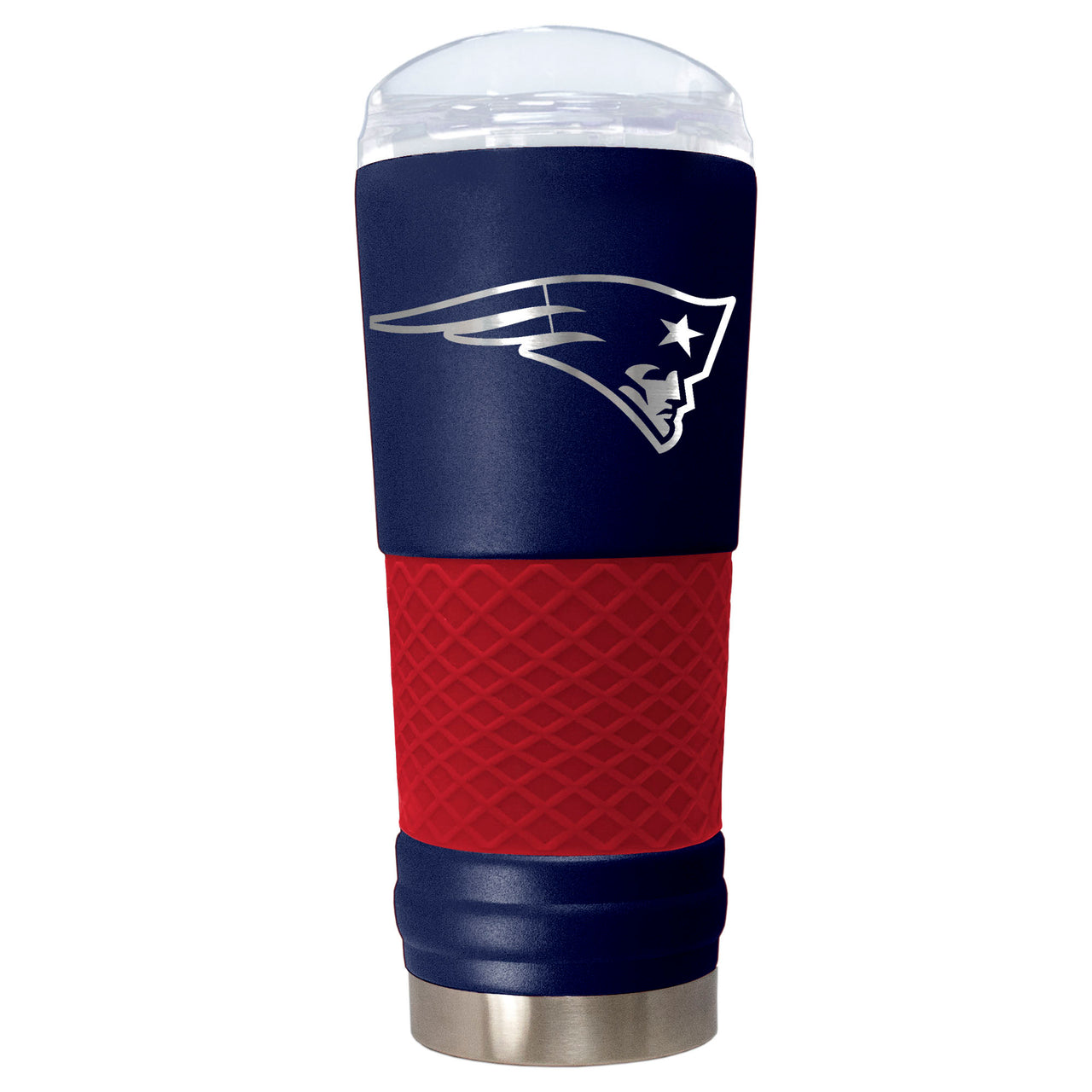 New England Patriots "The Draft" 24 oz. Stainless Steel Travel Tumbler - Dynasty Sports & Framing 