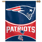New England Patriots NFL Football Vertical Flag - Dynasty Sports & Framing 
