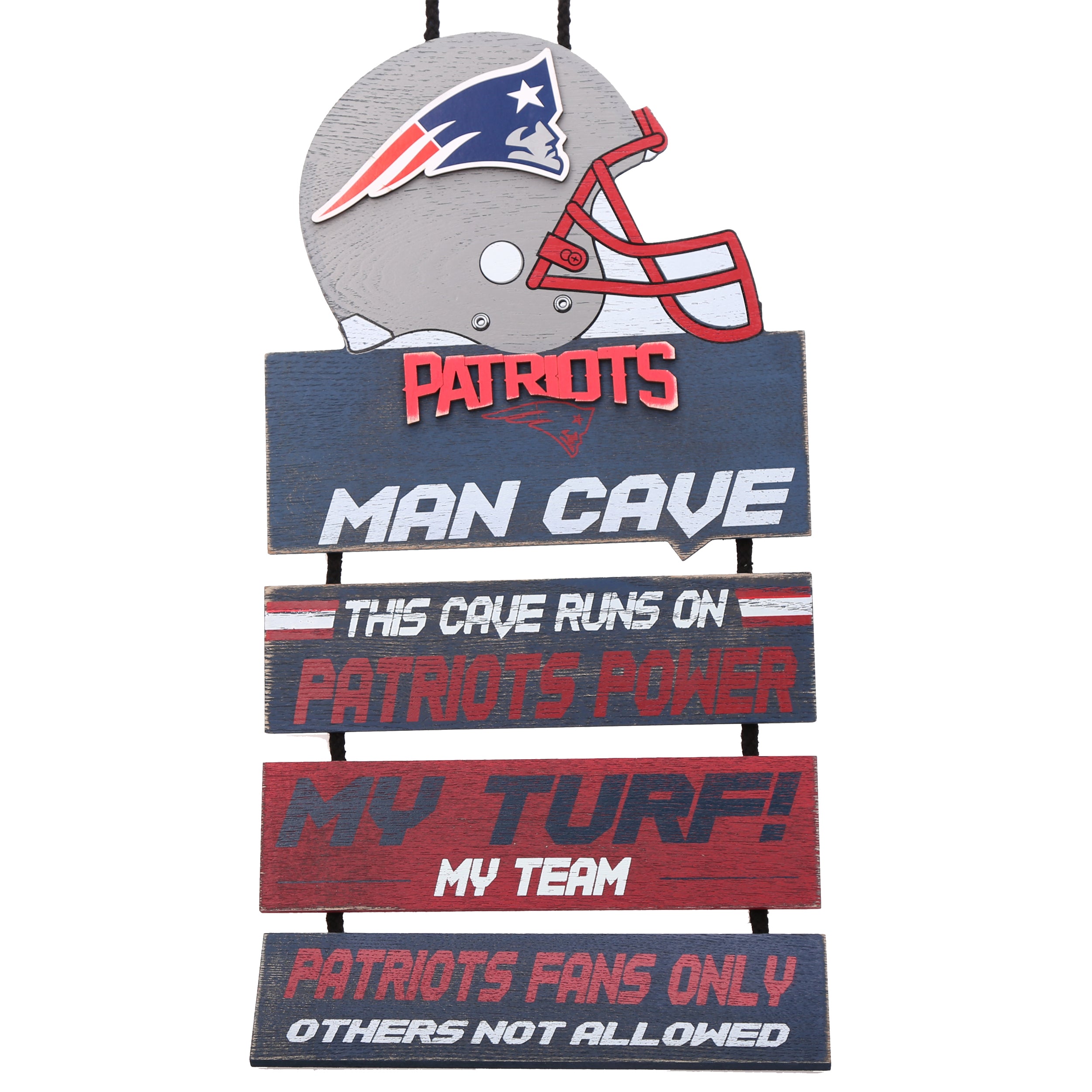 New England Patriots Man Cave Wood Sign | Football Signs, Banners, and ...