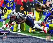 Sony Michel Super Bowl LIII Game-Winning Touchdown New England Patriots 8" x 10" Football Photo - Dynasty Sports & Framing 