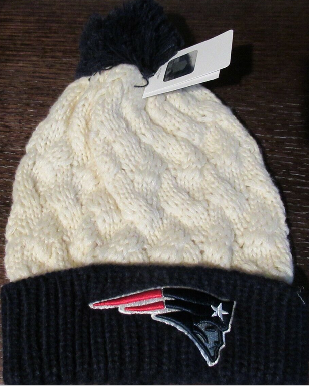 New England Patriots Women's Knit Woven Winter Hat - Dynasty Sports & Framing 