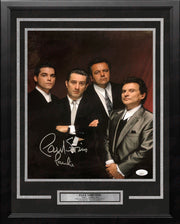 Paul Sorvino Autographed Goodfellas 11" x 14" Framed Movie Cast Photo - Dynasty Sports & Framing 